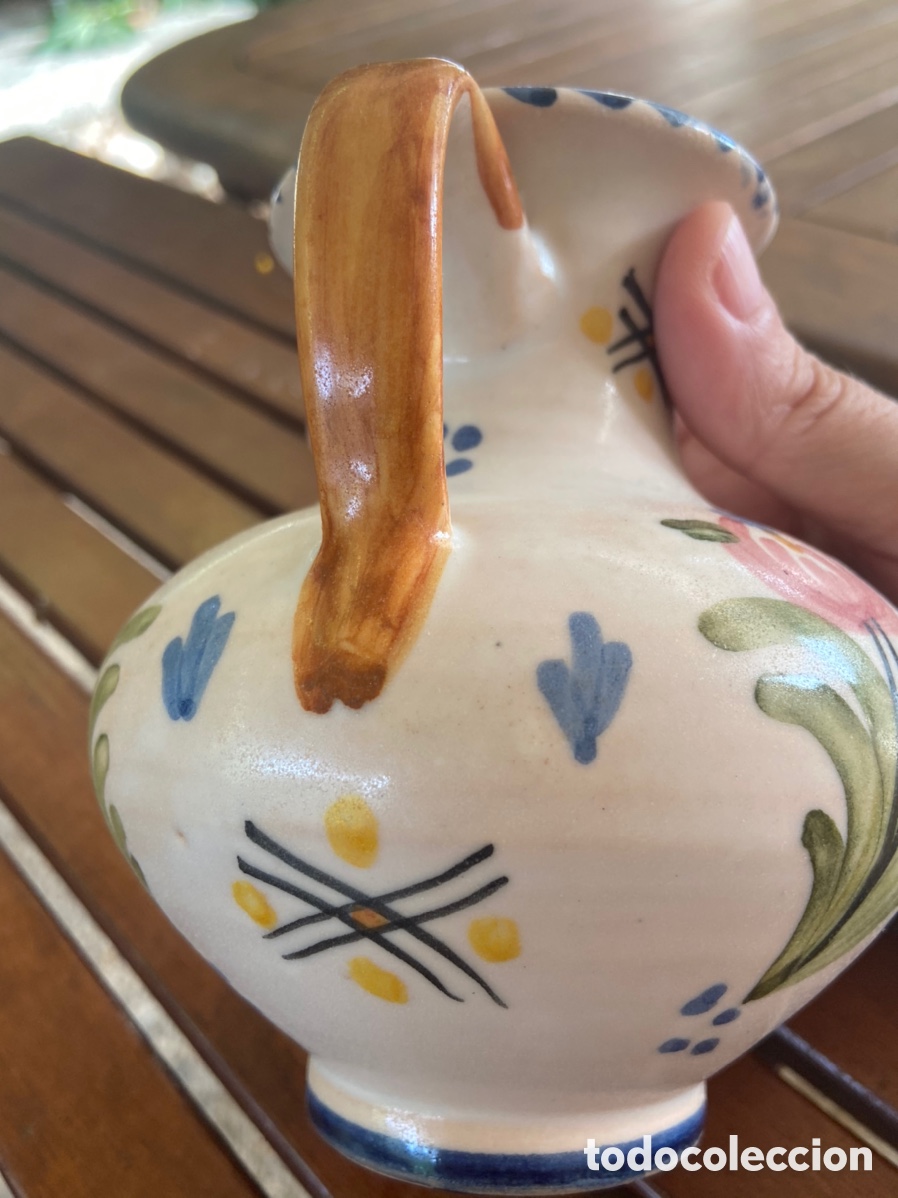 Antig&uuml;edades: Jarrita jarra Talavera - Foto 7