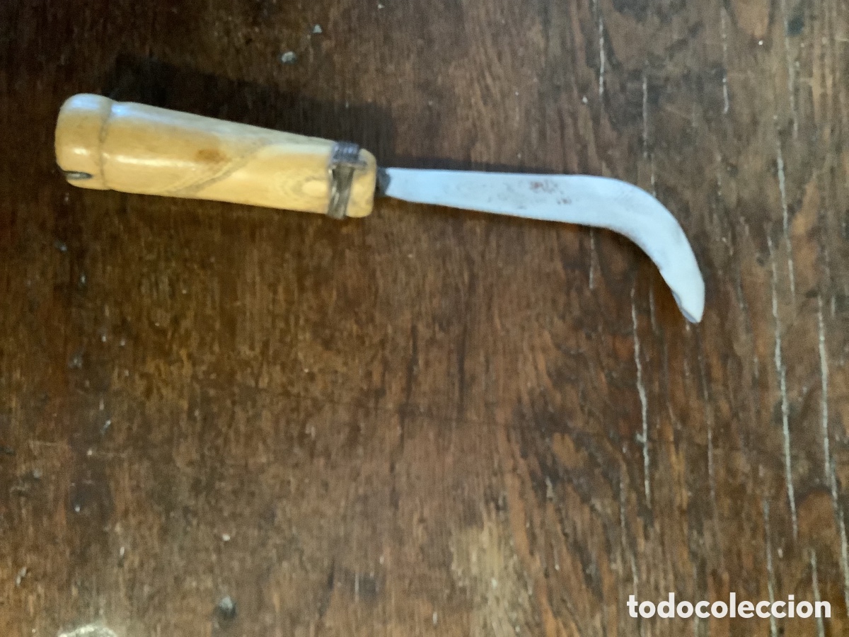 Antig&uuml;edades: Corquete con mango de madera - Foto 1