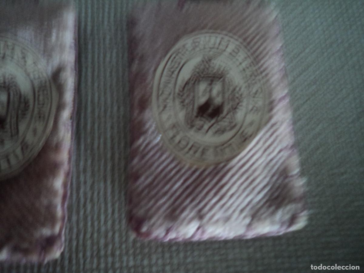 Antig&uuml;edades: 2 ESCAPULARIOS MONASTERIUM SANTA TERESIAE FLORENTIAE - Foto 2