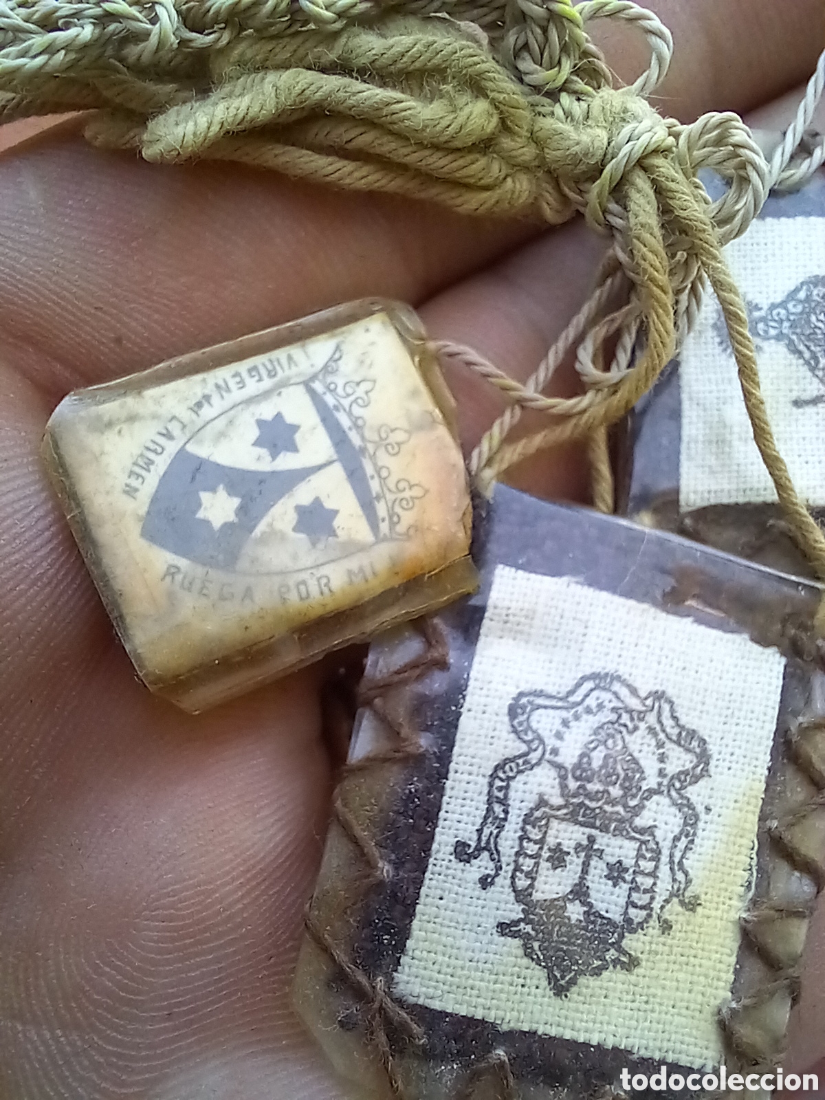 Antig&uuml;edades: ANTIGUOS ESCAPULARIOS O RELICARIOS - Foto 2
