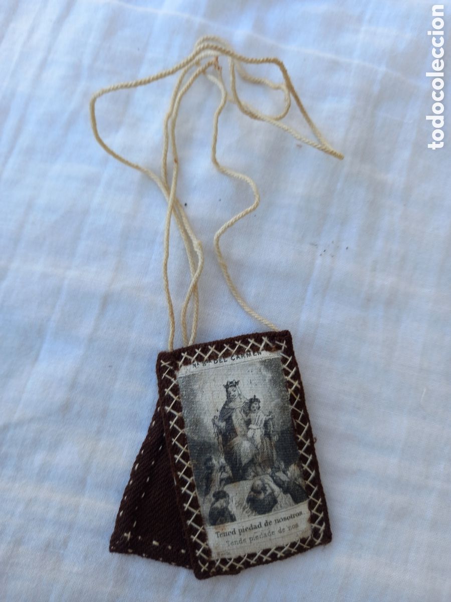 Antig&uuml;edades: ANTIGUO ESCAPULARIO O RELICARIO - Foto 1