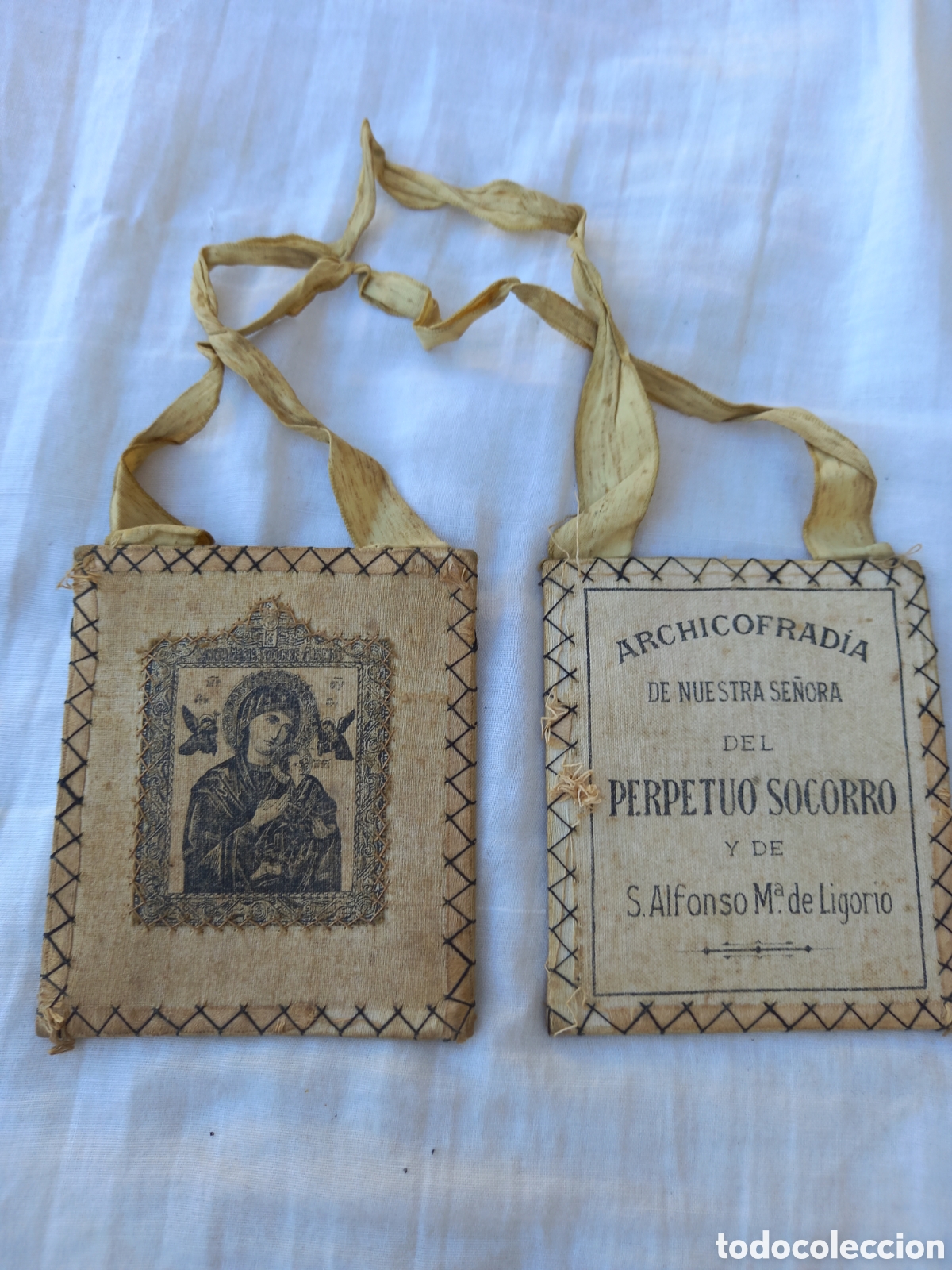Antig&uuml;edades: ANTIGUO ESCAPULARIO - Foto 1
