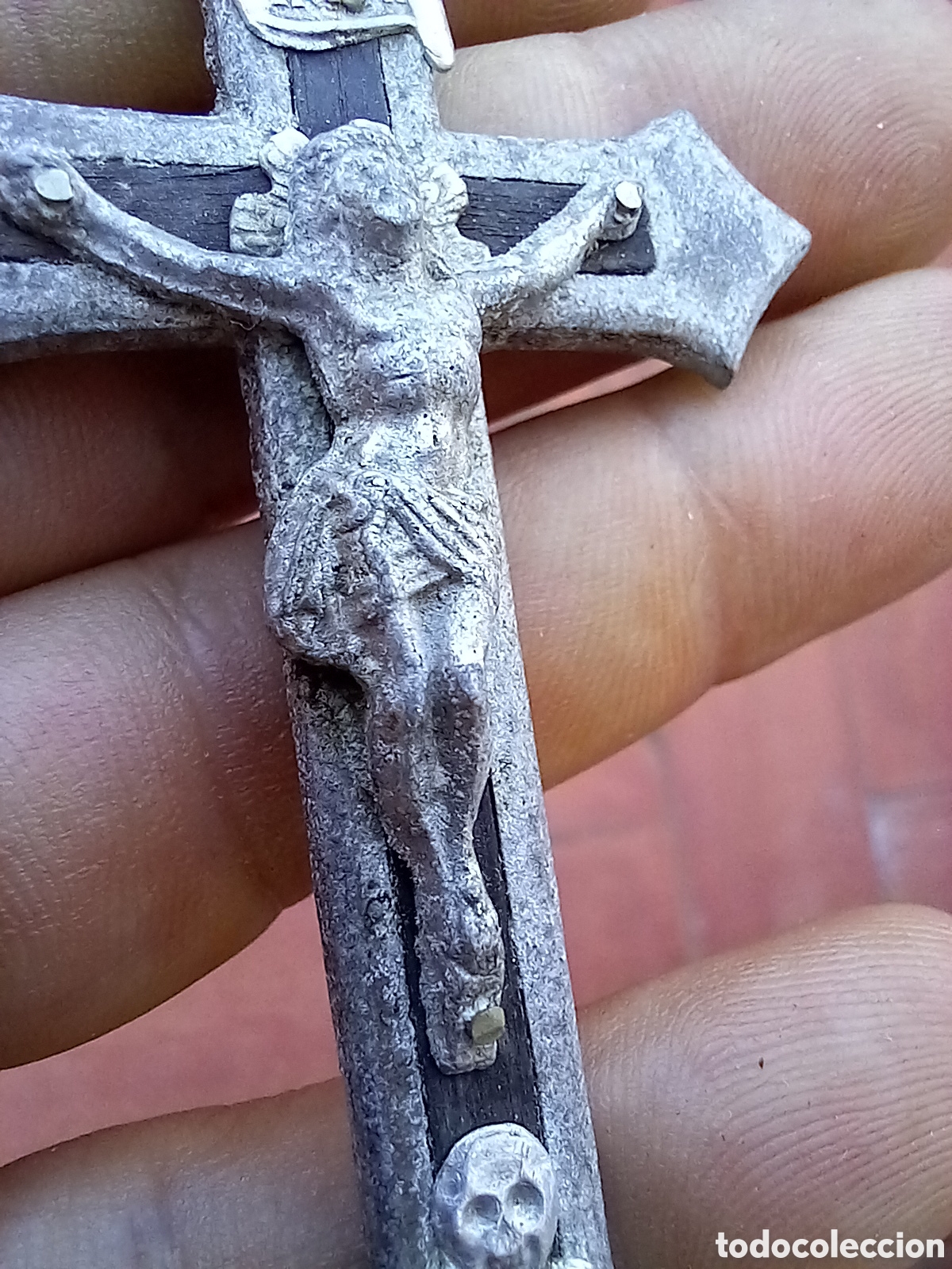 Antig&uuml;edades: ANTIGUO CRUCIFIJO - Foto 4