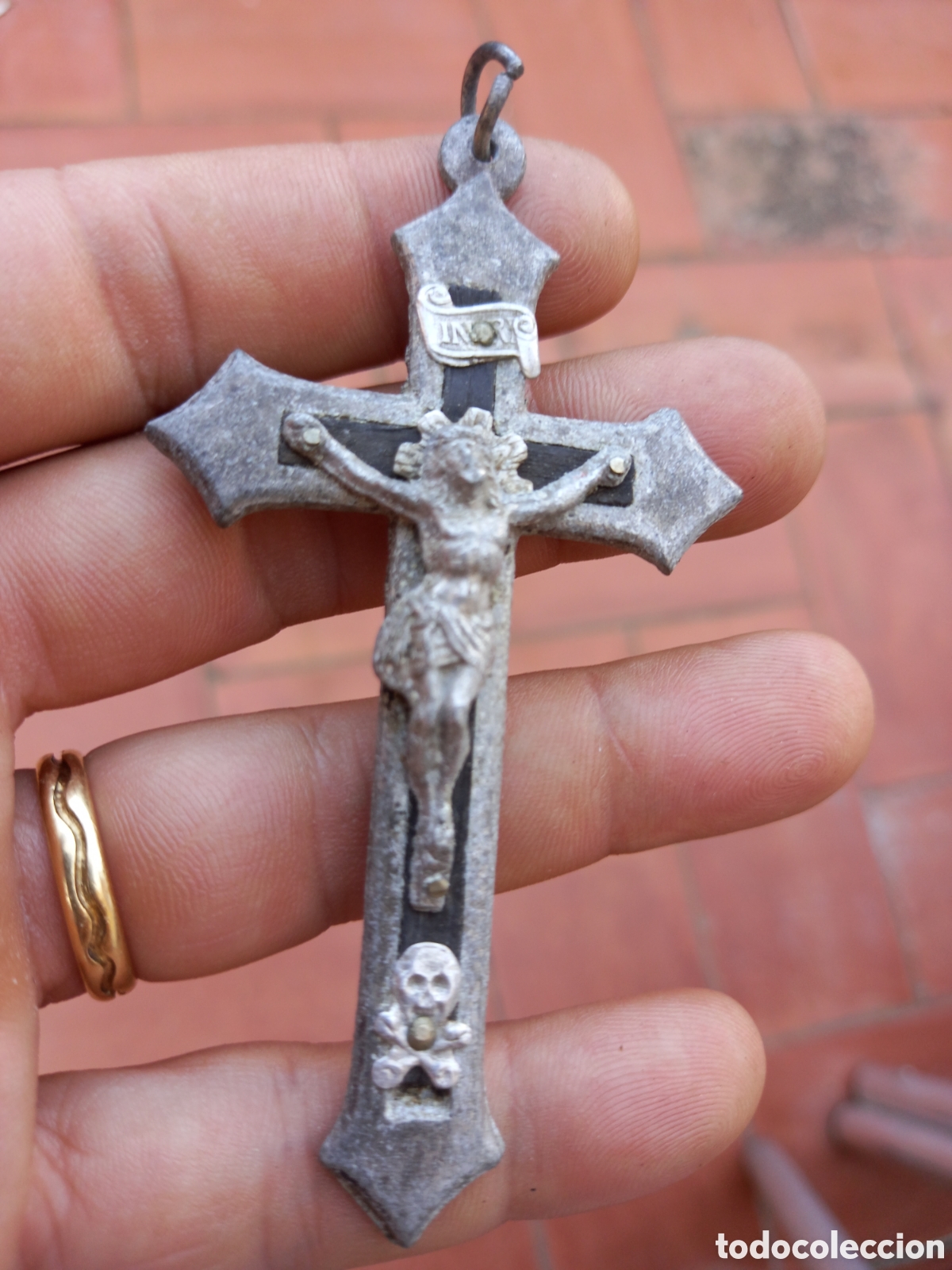 Antig&uuml;edades: ANTIGUO CRUCIFIJO - Foto 1