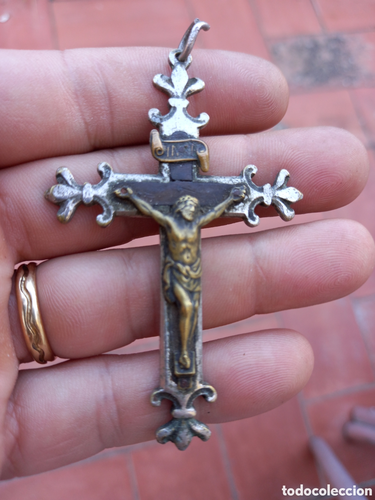 Antig&uuml;edades: ANTIGUO CRUCIFIJO - Foto 1