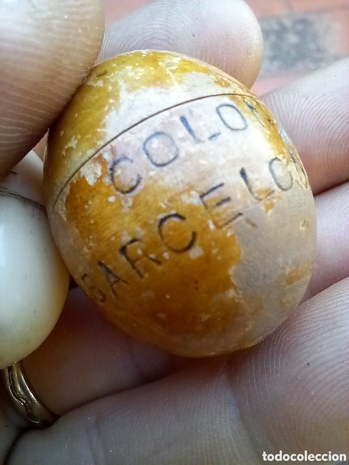Antig&uuml;edades: ANTIGUO HUEVOS ROSARIOS - Foto 2