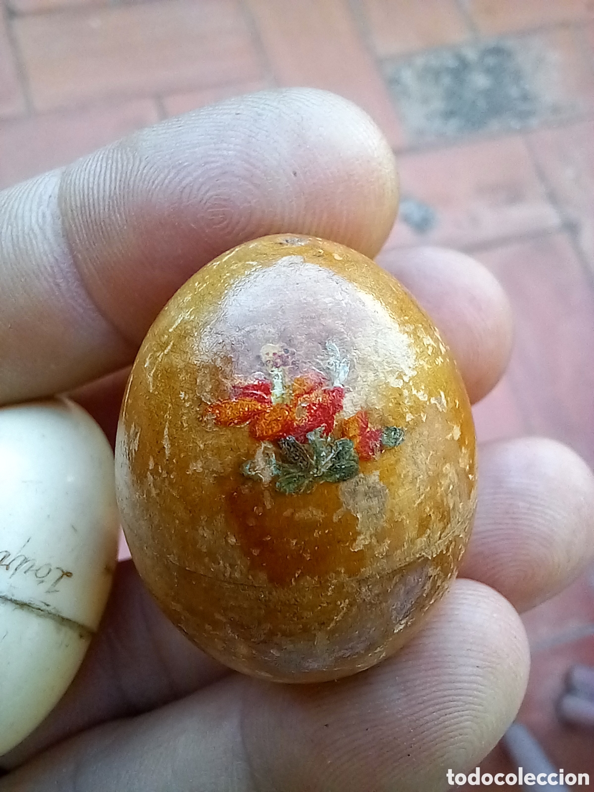 Antig&uuml;edades: ANTIGUO HUEVOS ROSARIOS - Foto 3