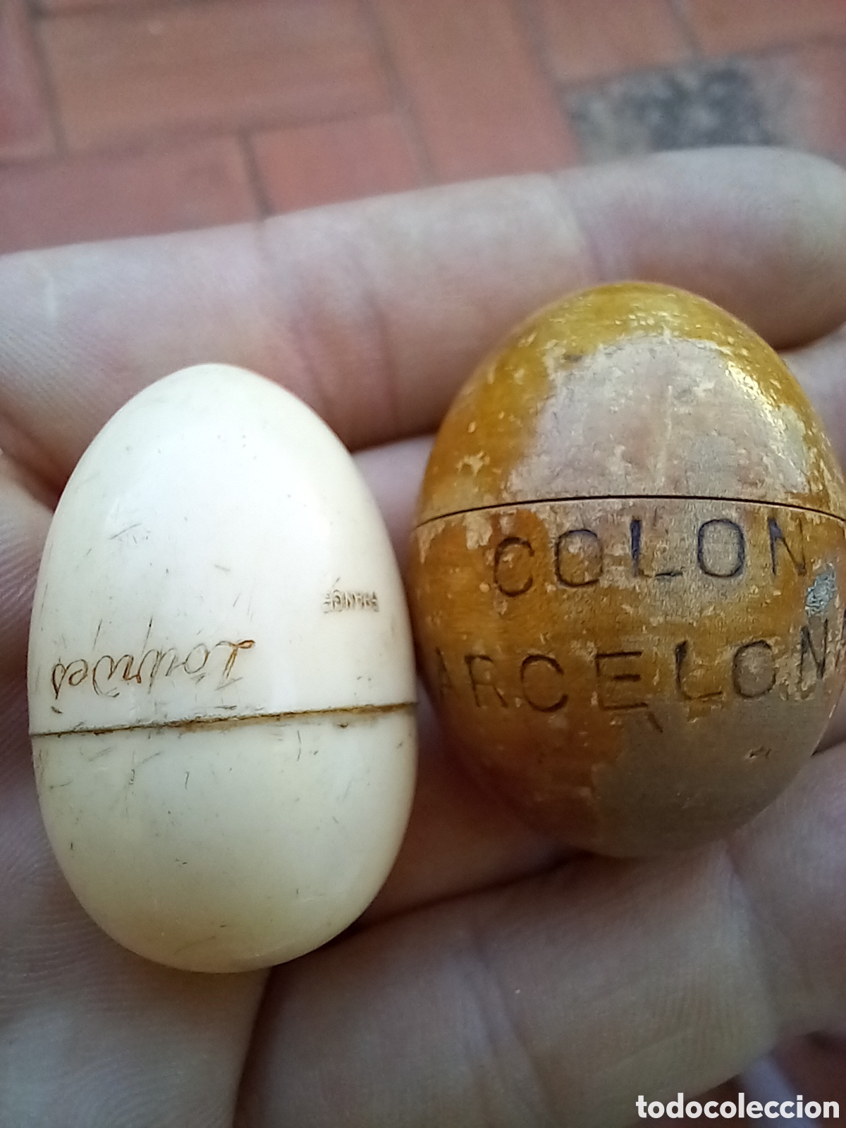 Antig&uuml;edades: ANTIGUO HUEVOS ROSARIOS - Foto 1