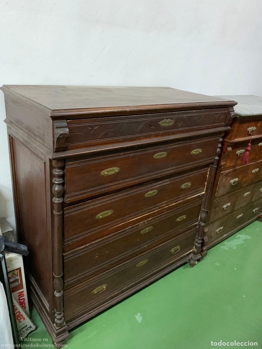 Antig&uuml;edades: N1156 C&oacute;moda antigua para restaurar. - Foto 1