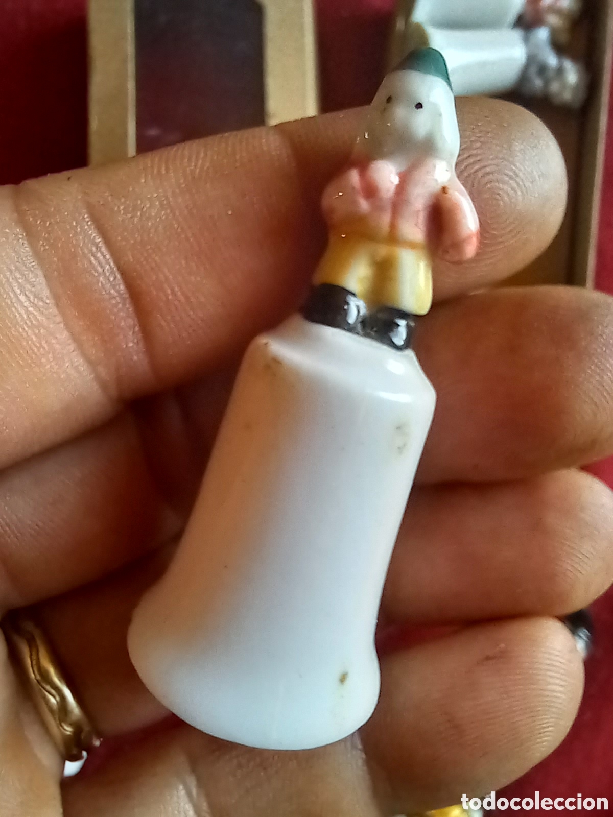 Antig&uuml;edades: ESPECIE DE DEDALES DE COLECCION MINI FIGURAS - Foto 10