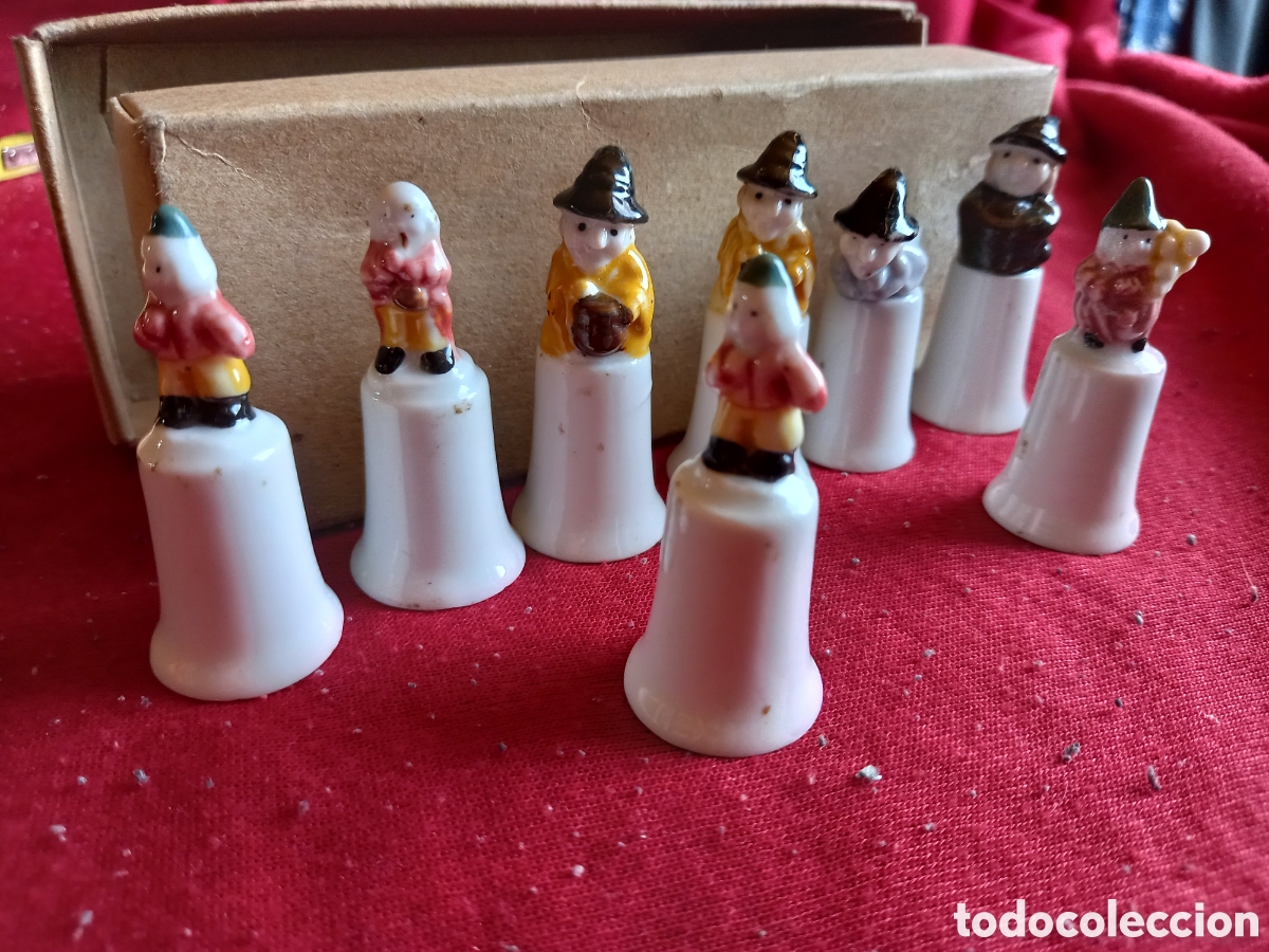 Antig&uuml;edades: ESPECIE DE DEDALES DE COLECCION MINI FIGURAS - Foto 20