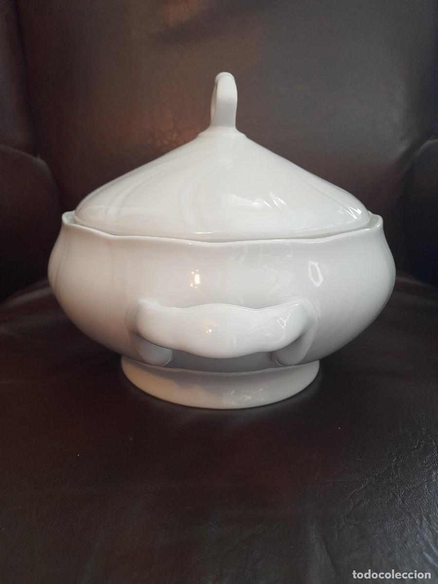 Antig&uuml;edades: Sopera de porcelana marca Allegro - Foto 4