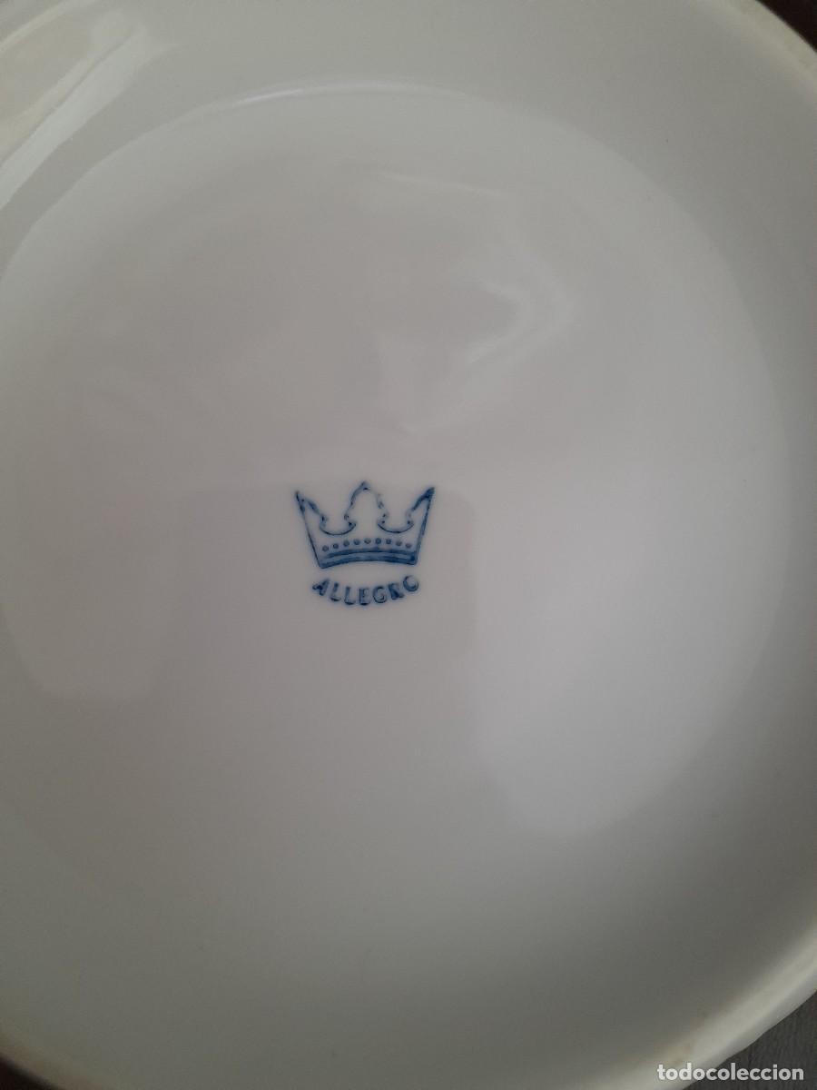 Antig&uuml;edades: Sopera de porcelana marca Allegro - Foto 7