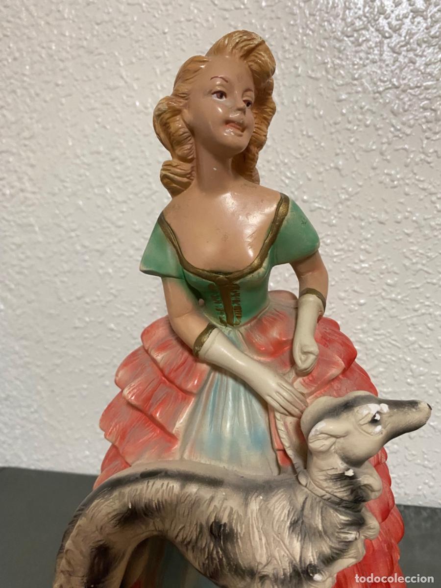 Antig&uuml;edades: FIGURA EN YESO CHALKWARE - Foto 3