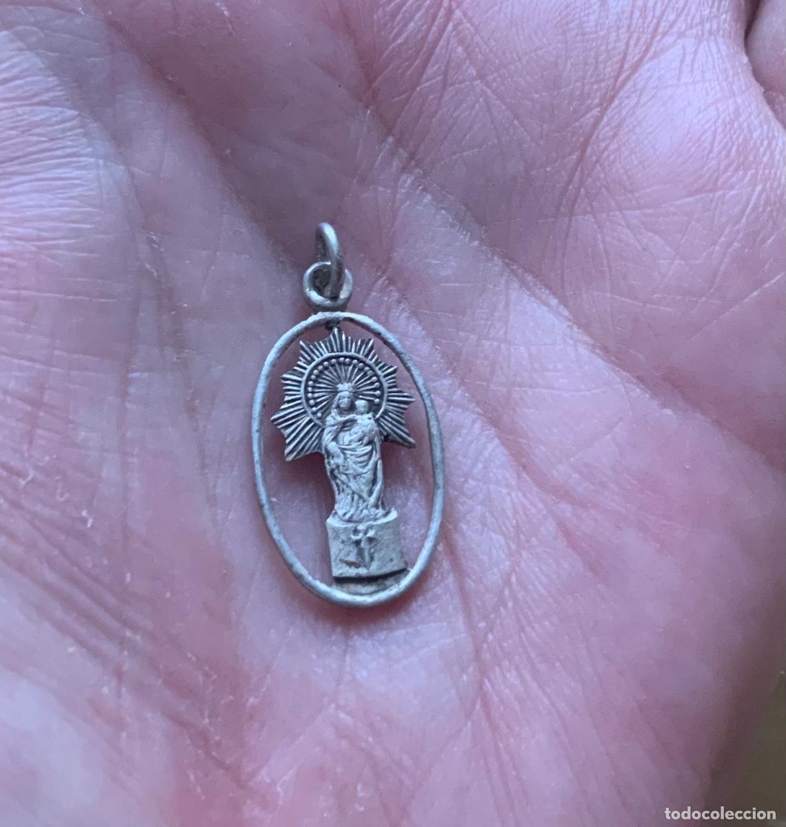 Antig&uuml;edades: ANTIGUA VIRGEN DEL PILAR DE PLATA - Foto 6