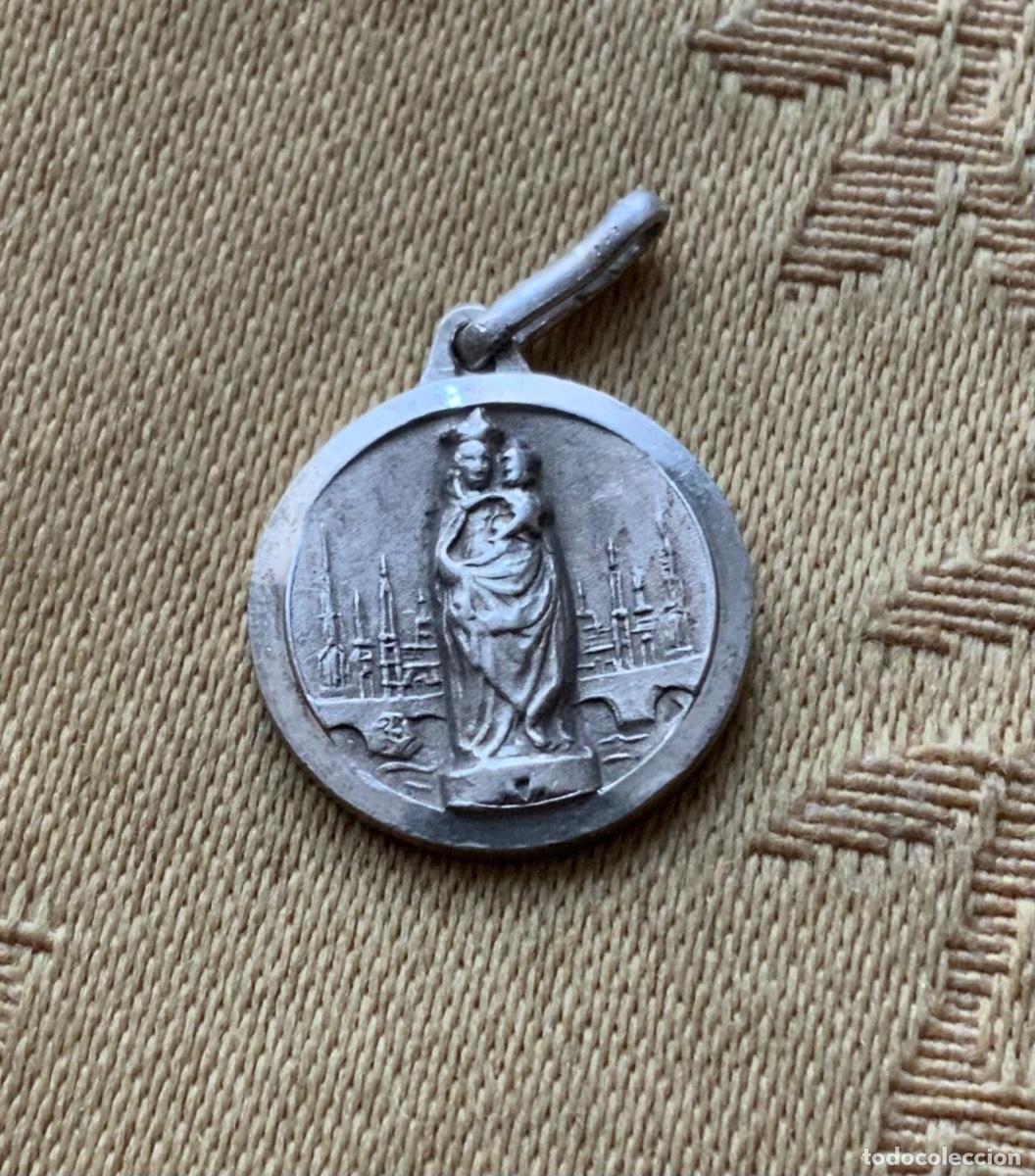 Antig&uuml;edades: ANTIGUA VIRGEN DEL PILAR DE PLATA - Foto 8