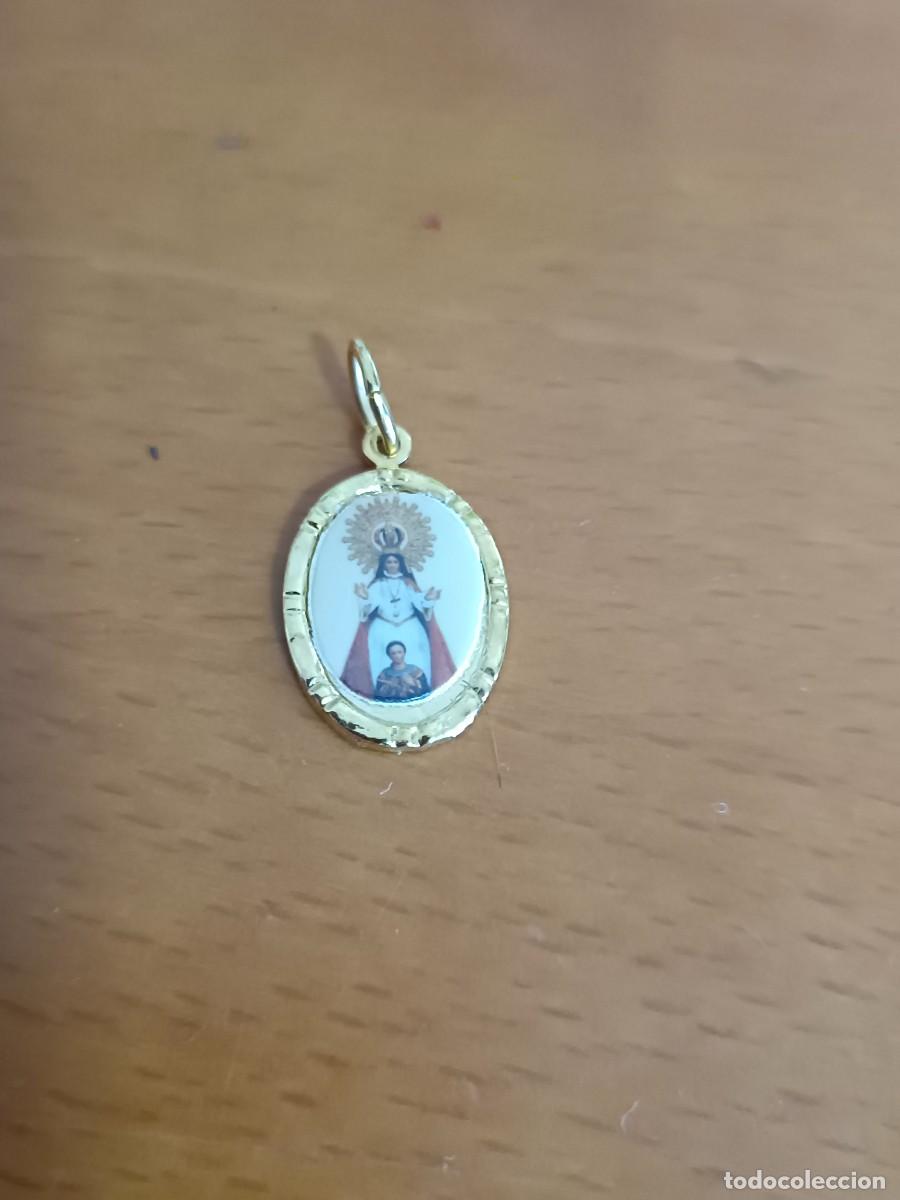 Antig&uuml;edades: MEDALLA CON LA VIRGEN * BENDECIDA EN TARRAGONA * B-27 - Foto 2
