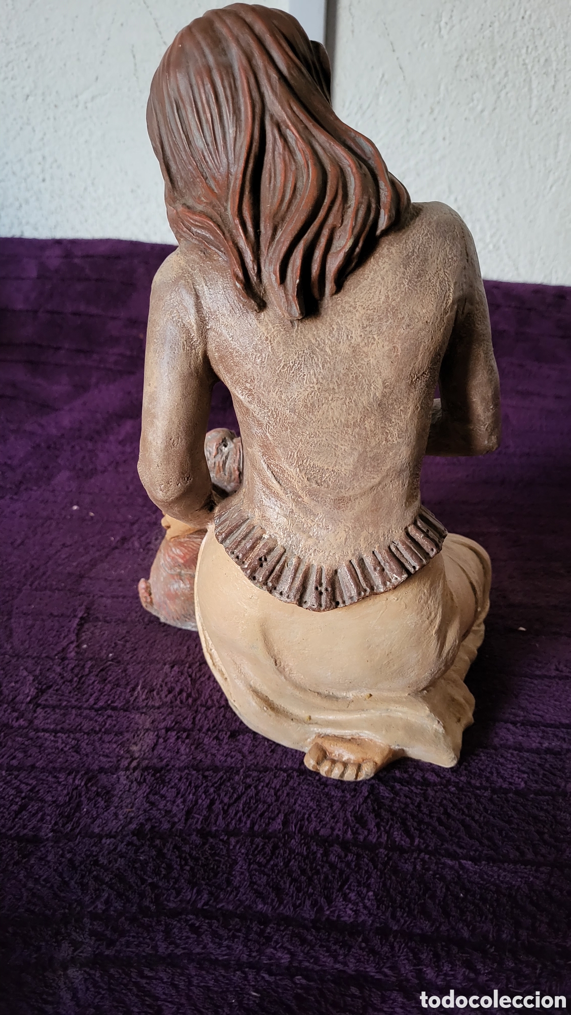 Antig&uuml;edades: Figura Dama con perrito - Foto 4