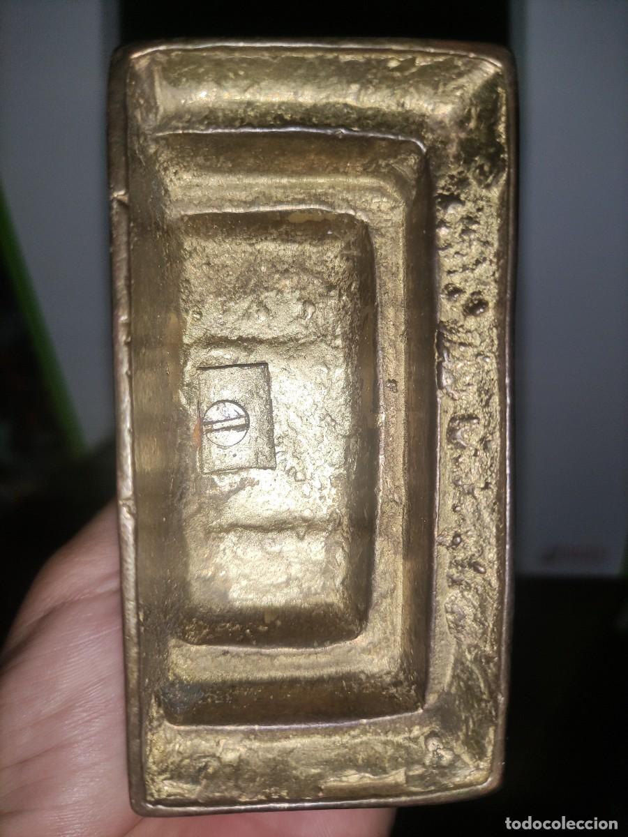 Antig&uuml;edades: Antiguo crucifijo en bronce - Foto 3