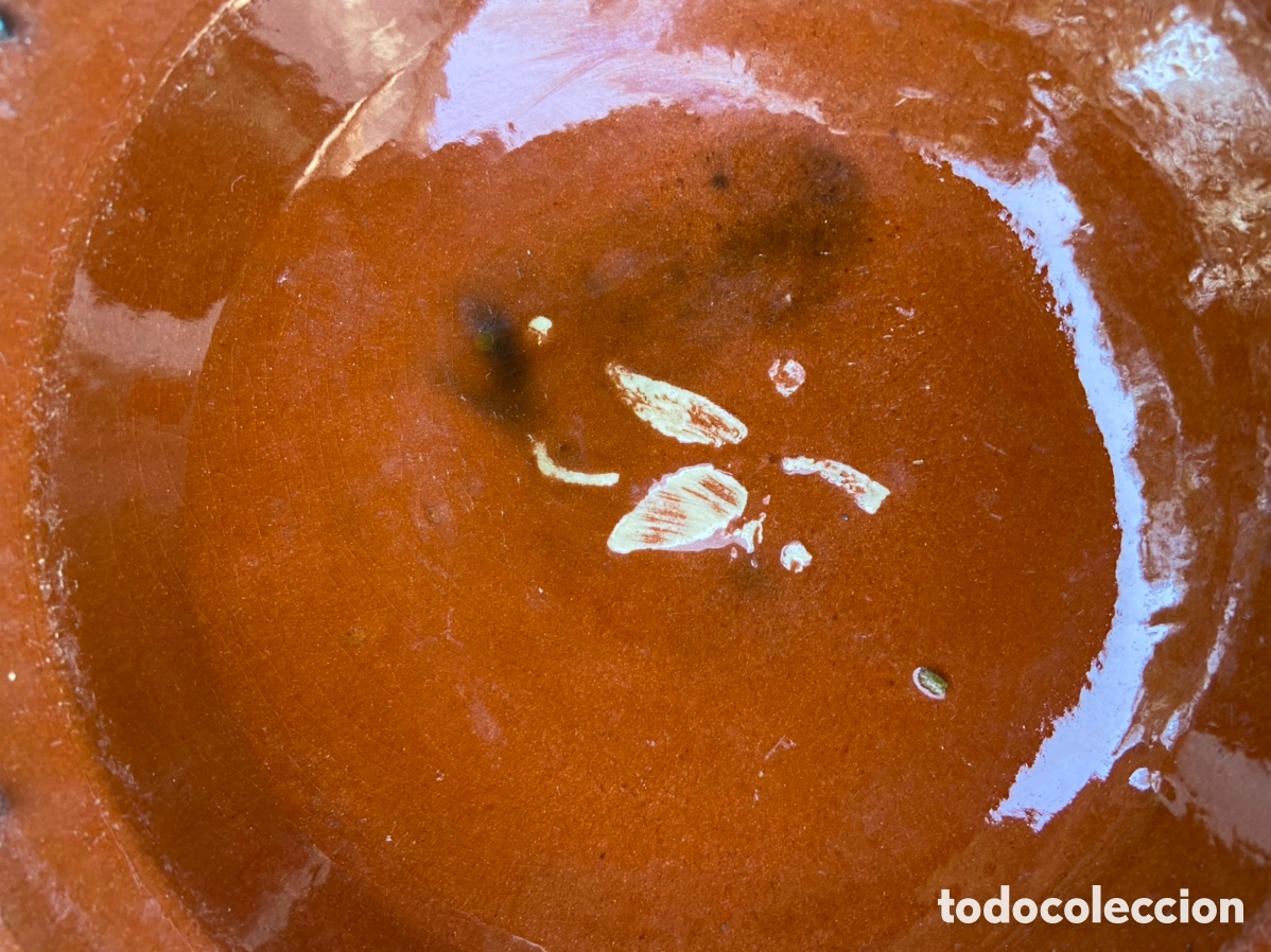 Antig&uuml;edades: Escudilla &oacute; plato hondo de barro - Foto 3