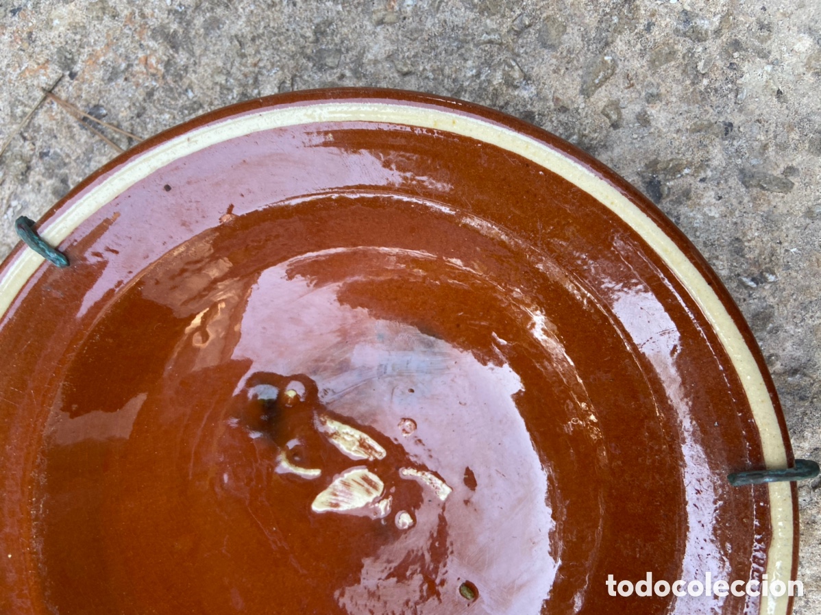Antig&uuml;edades: Escudilla &oacute; plato hondo de barro - Foto 6
