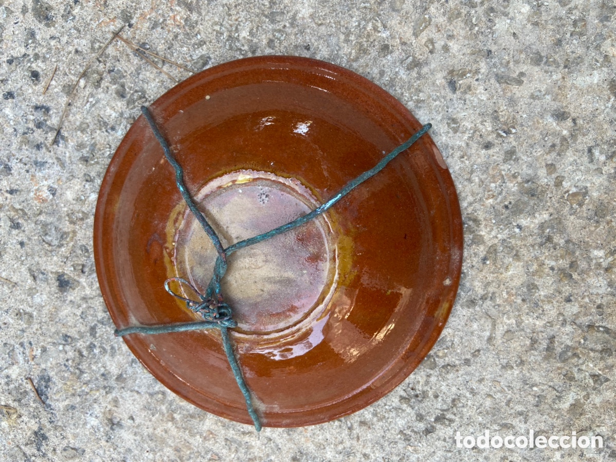 Antig&uuml;edades: Escudilla &oacute; plato hondo de barro - Foto 8