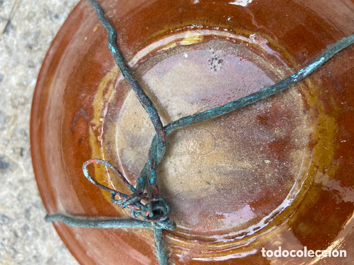 Antig&uuml;edades: Escudilla &oacute; plato hondo de barro - Foto 9