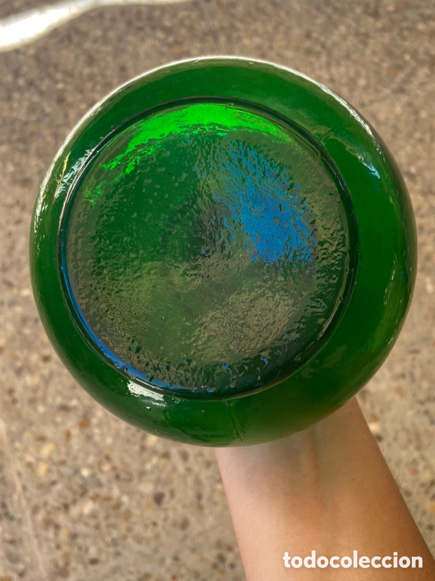 Antig&uuml;edades: Espectacular botella verde antigua - Foto 15