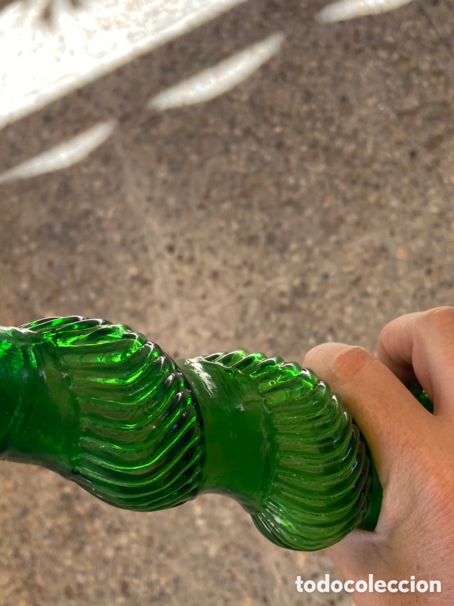 Antig&uuml;edades: Espectacular botella verde antigua - Foto 19