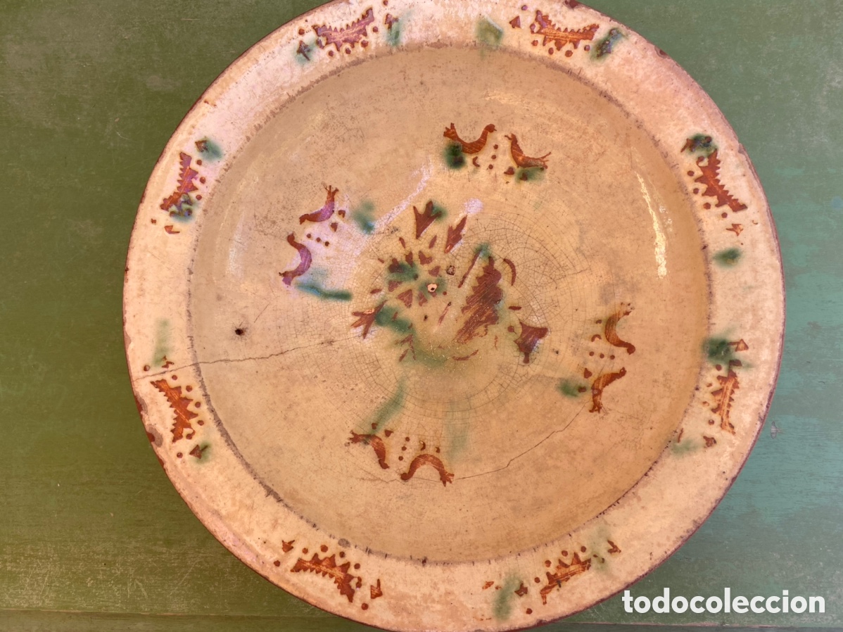Antig&uuml;edades: Fuente cer&aacute;mica popular - Foto 2