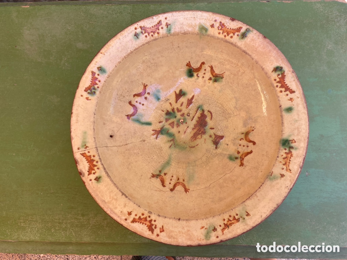 Antig&uuml;edades: Fuente cer&aacute;mica popular - Foto 1
