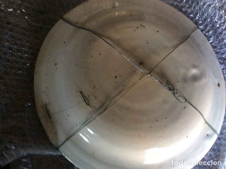 Antig&uuml;edades: Gran plato cer&aacute;mica de Manises - Foto 3