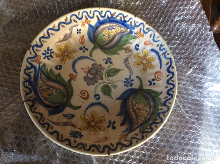 Antig&uuml;edades: Plato sevillano - Foto 1