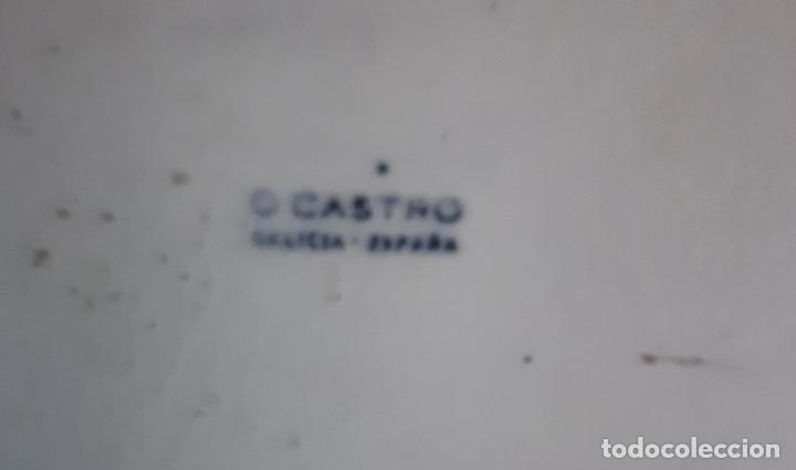 Antig&uuml;edades: BANDEJA OCASTRO / SARGADELOS 37 Cm. - Foto 5