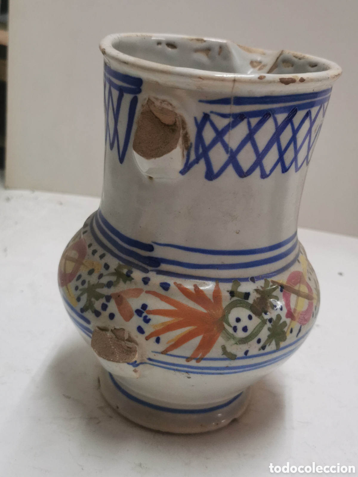 Antig&uuml;edades: Jarra pintada - Foto 3