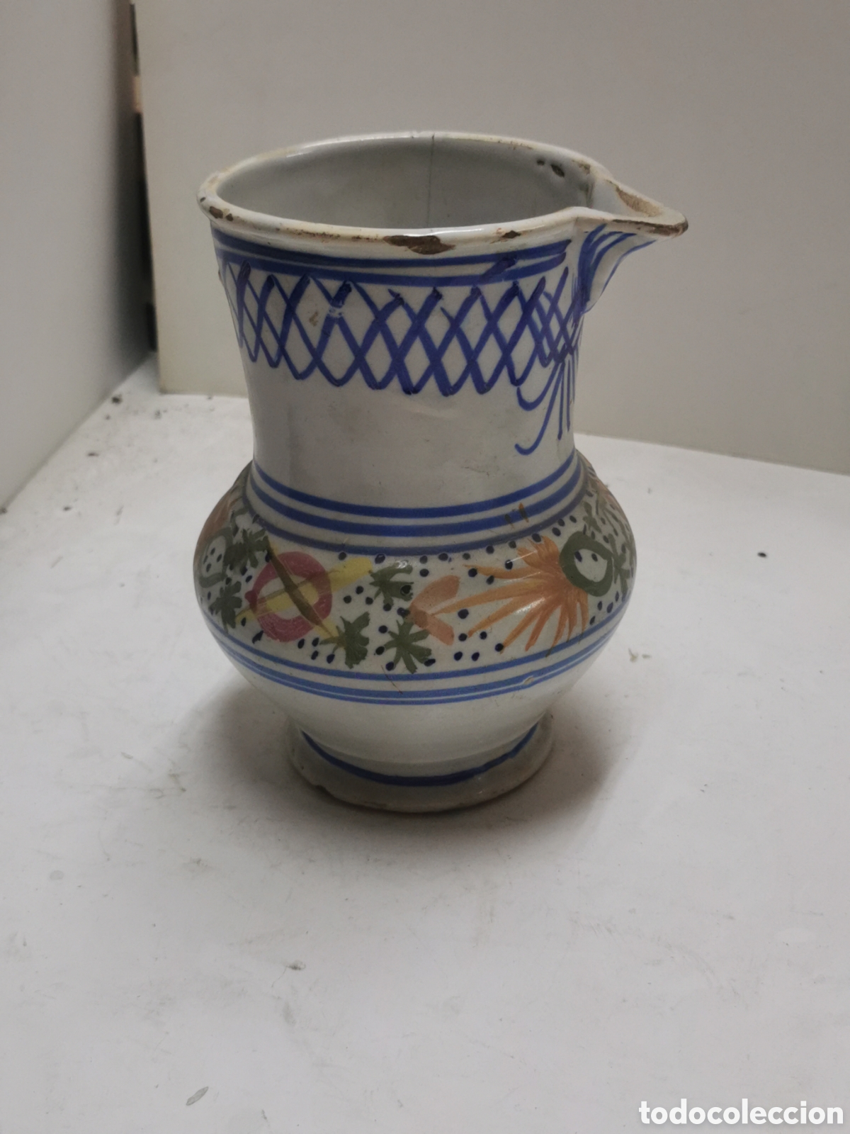 Antig&uuml;edades: Jarra pintada - Foto 1