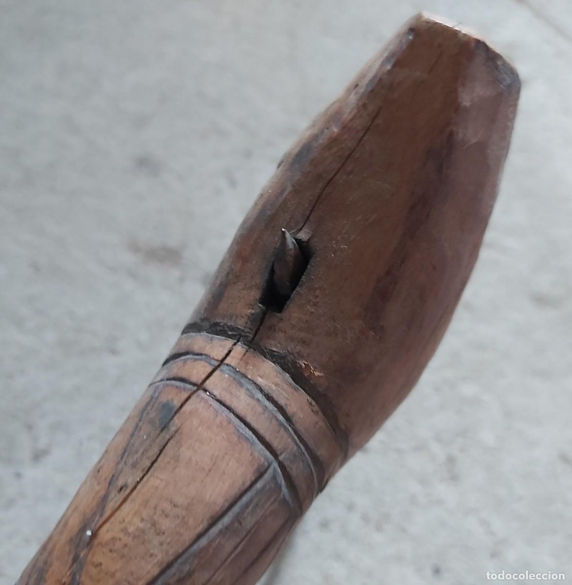 Antig&uuml;edades: Hacha &eacute;tnica, mide 37 cm - Foto 3