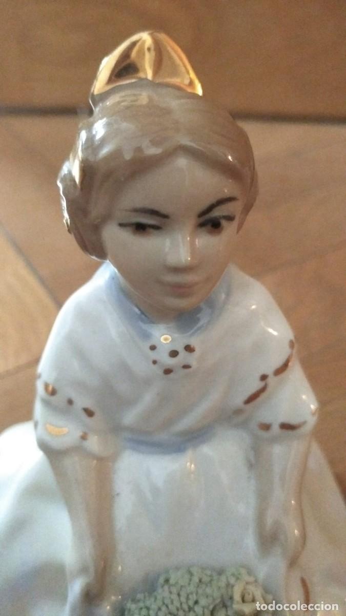 Antig&uuml;edades: Figura fallera de porcelana - Foto 3