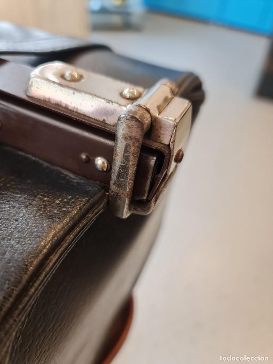 Antig&uuml;edades: Antiguo bolso de medico - Foto 5