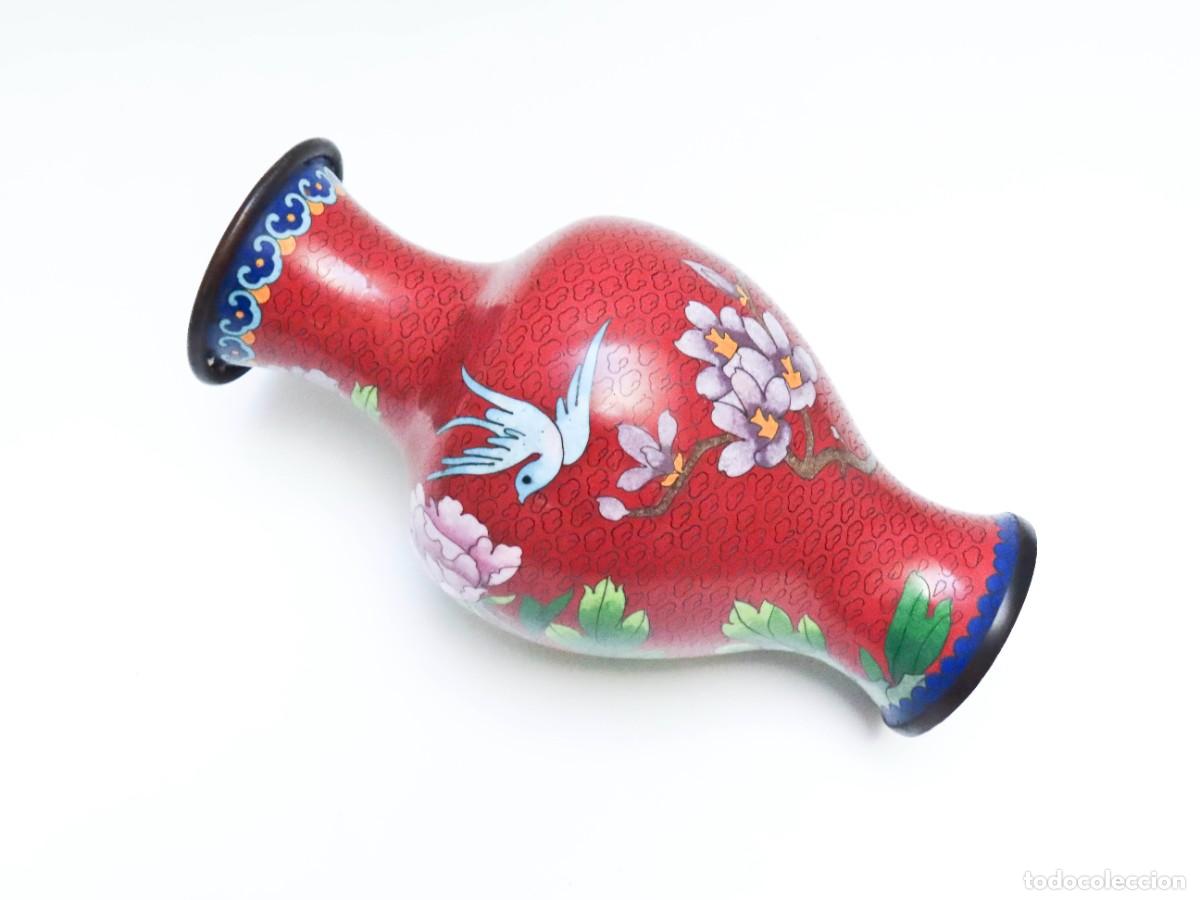 Antig&uuml;edades: Jarr&oacute;n chino Cloison&eacute; 24 cm - Foto 5