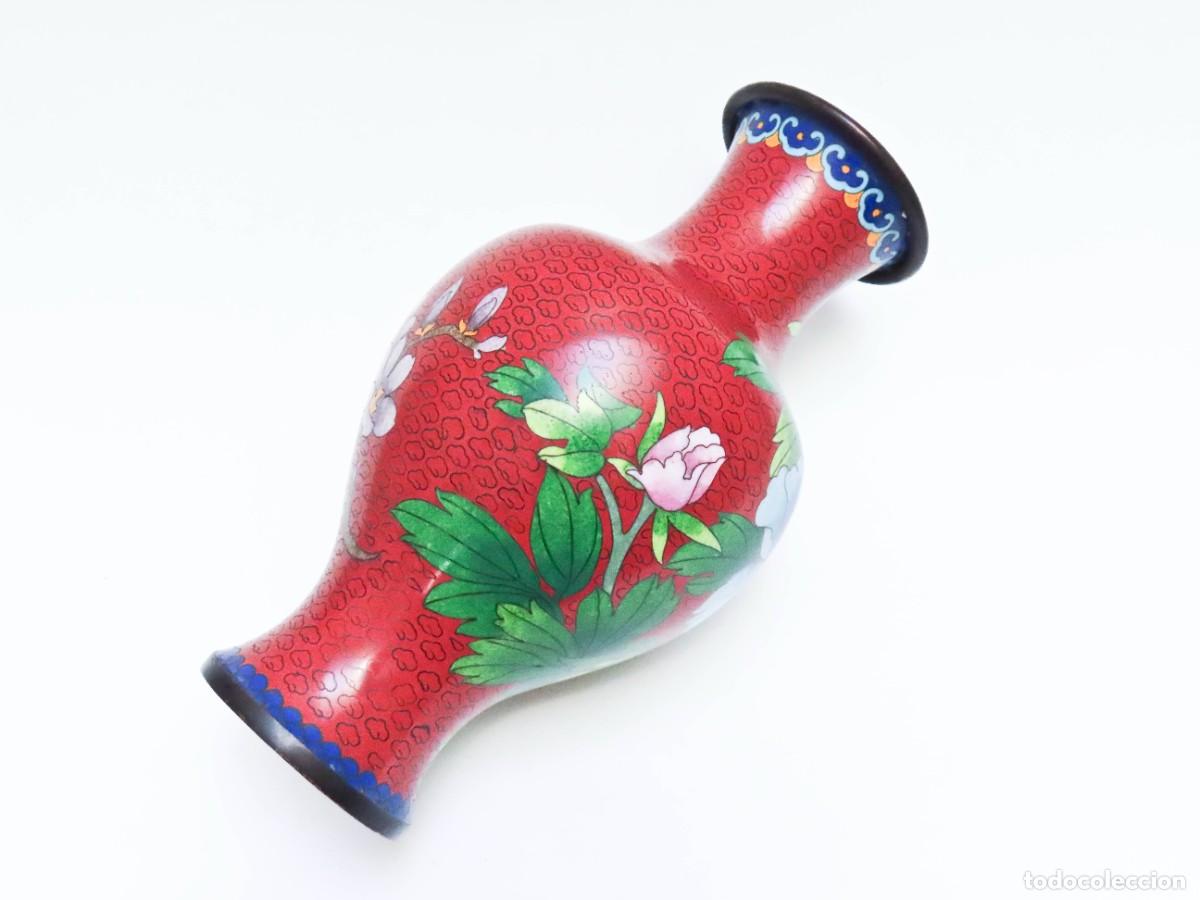 Antig&uuml;edades: Jarr&oacute;n chino Cloison&eacute; 24 cm - Foto 6