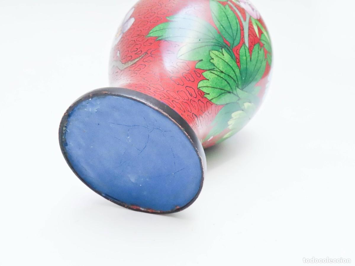 Antig&uuml;edades: Jarr&oacute;n chino Cloison&eacute; 24 cm - Foto 7