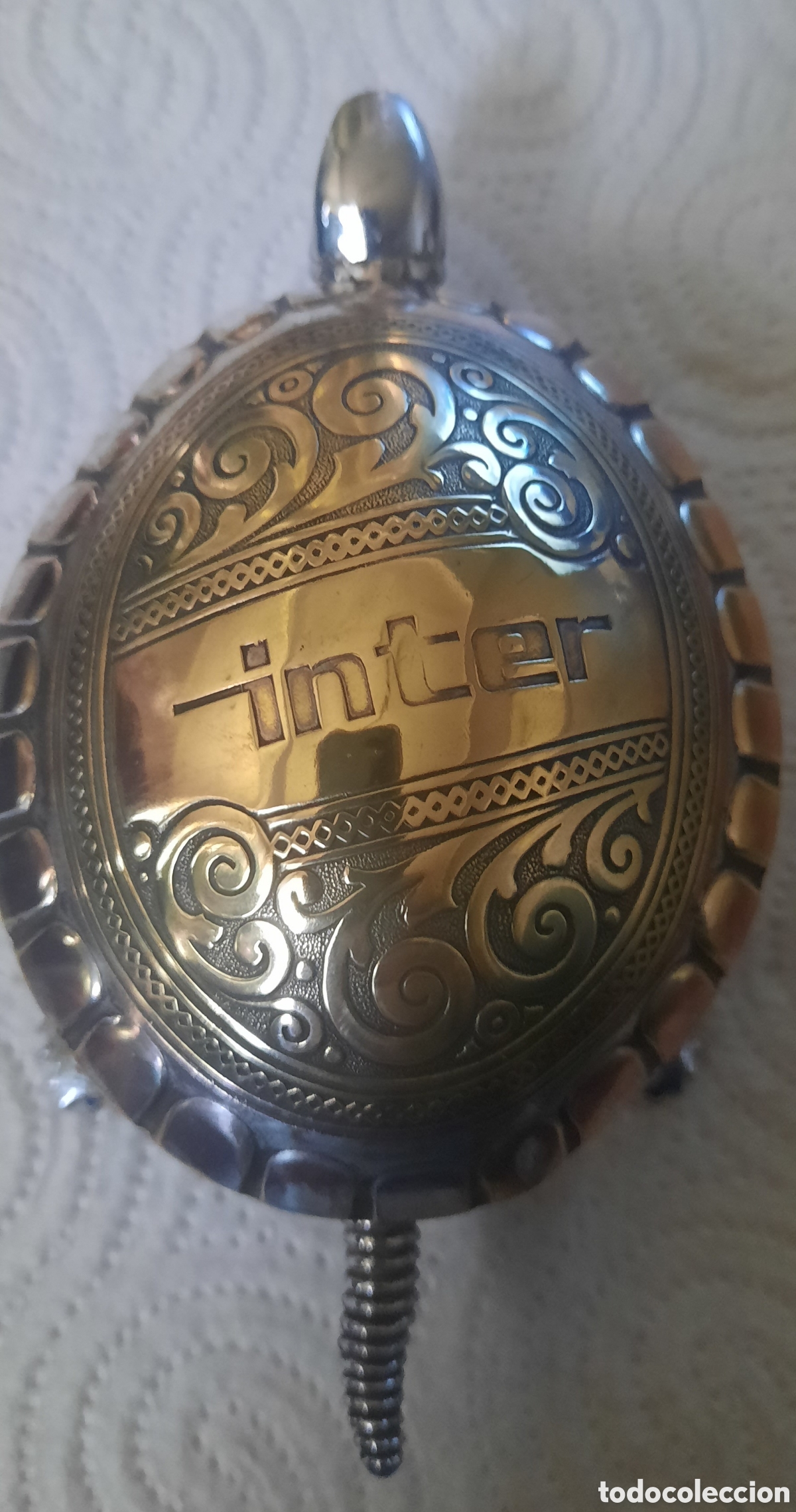 Antig&uuml;edades: Tortuga timbre Inter - Foto 2