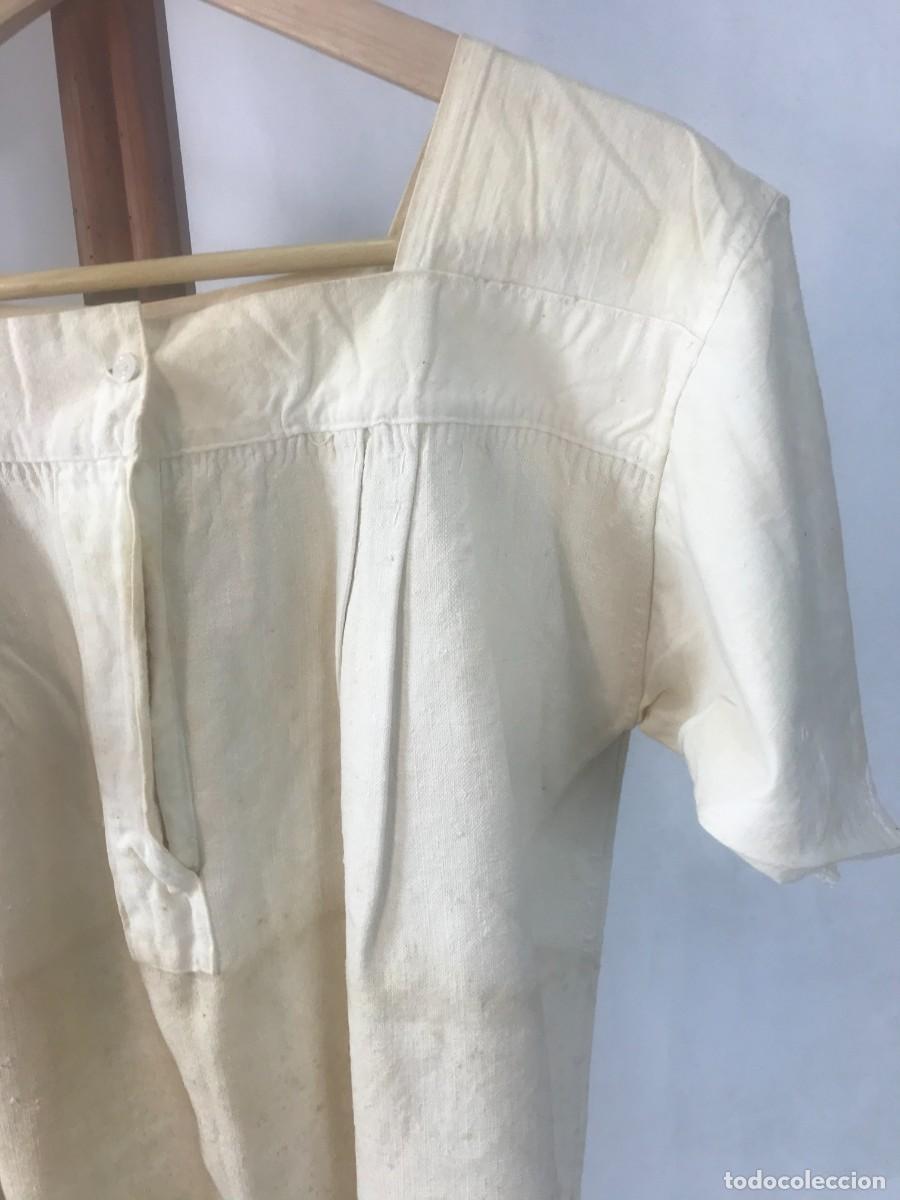 Antig&uuml;edades: ANTIGUA CAMISA DE LINO - Foto 4