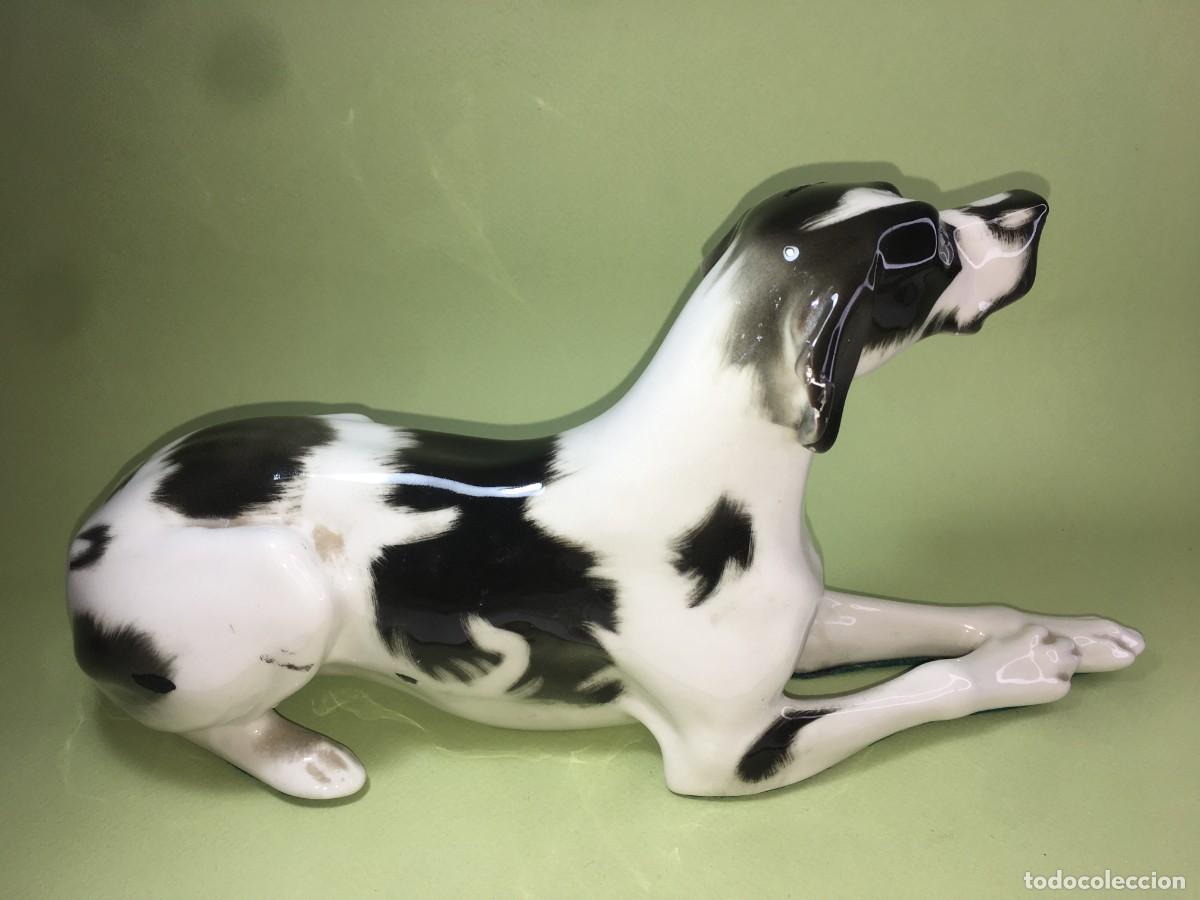 Antig&uuml;edades: PERRO DE PORCELANA - Foto 2
