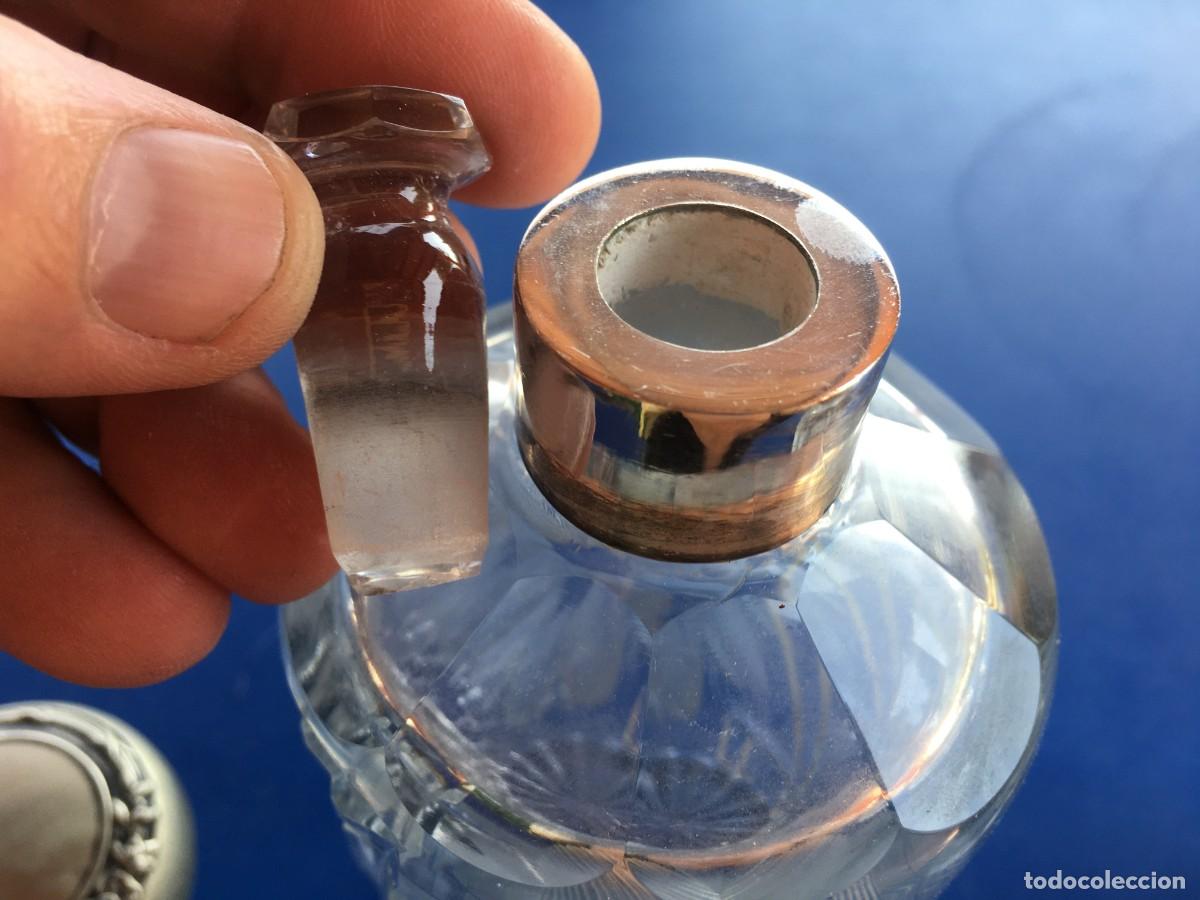 Antig&uuml;edades: FRASCO Y TARRO DE CRISTAL MODERNISTA - Foto 8