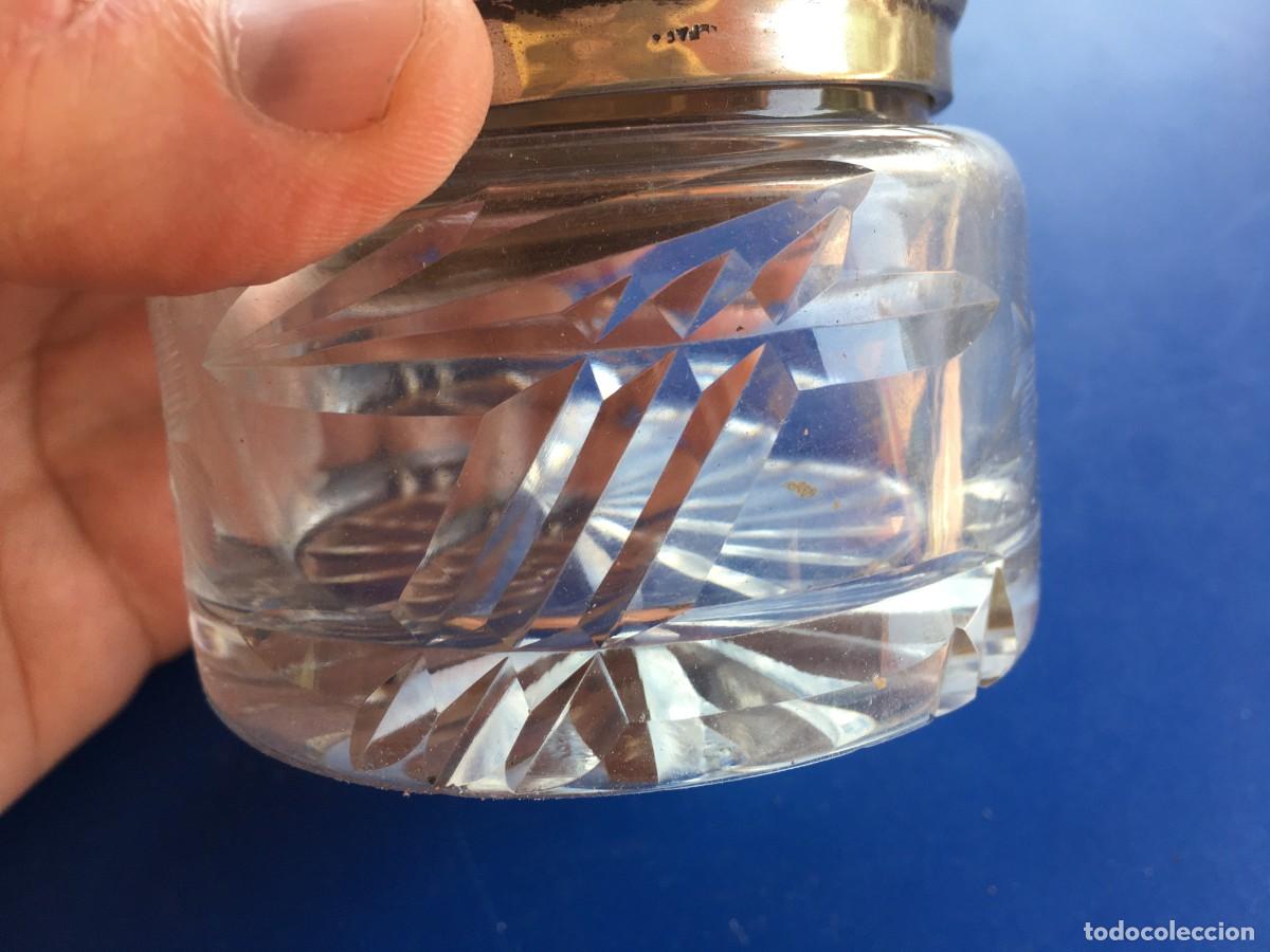 Antig&uuml;edades: FRASCO Y TARRO DE CRISTAL MODERNISTA - Foto 9