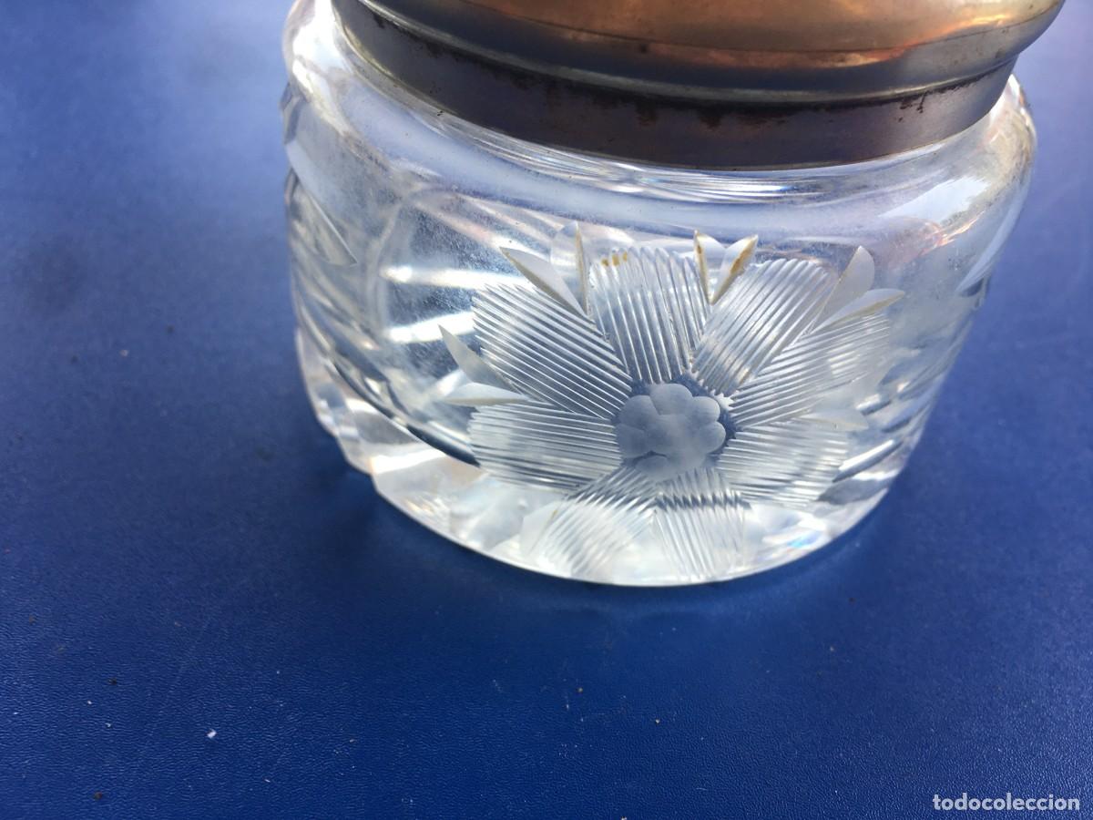 Antig&uuml;edades: FRASCO Y TARRO DE CRISTAL MODERNISTA - Foto 12