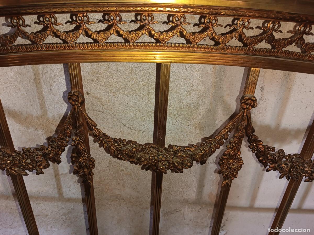 Antig&uuml;edades: Cama de bronce antigua - Foto 14