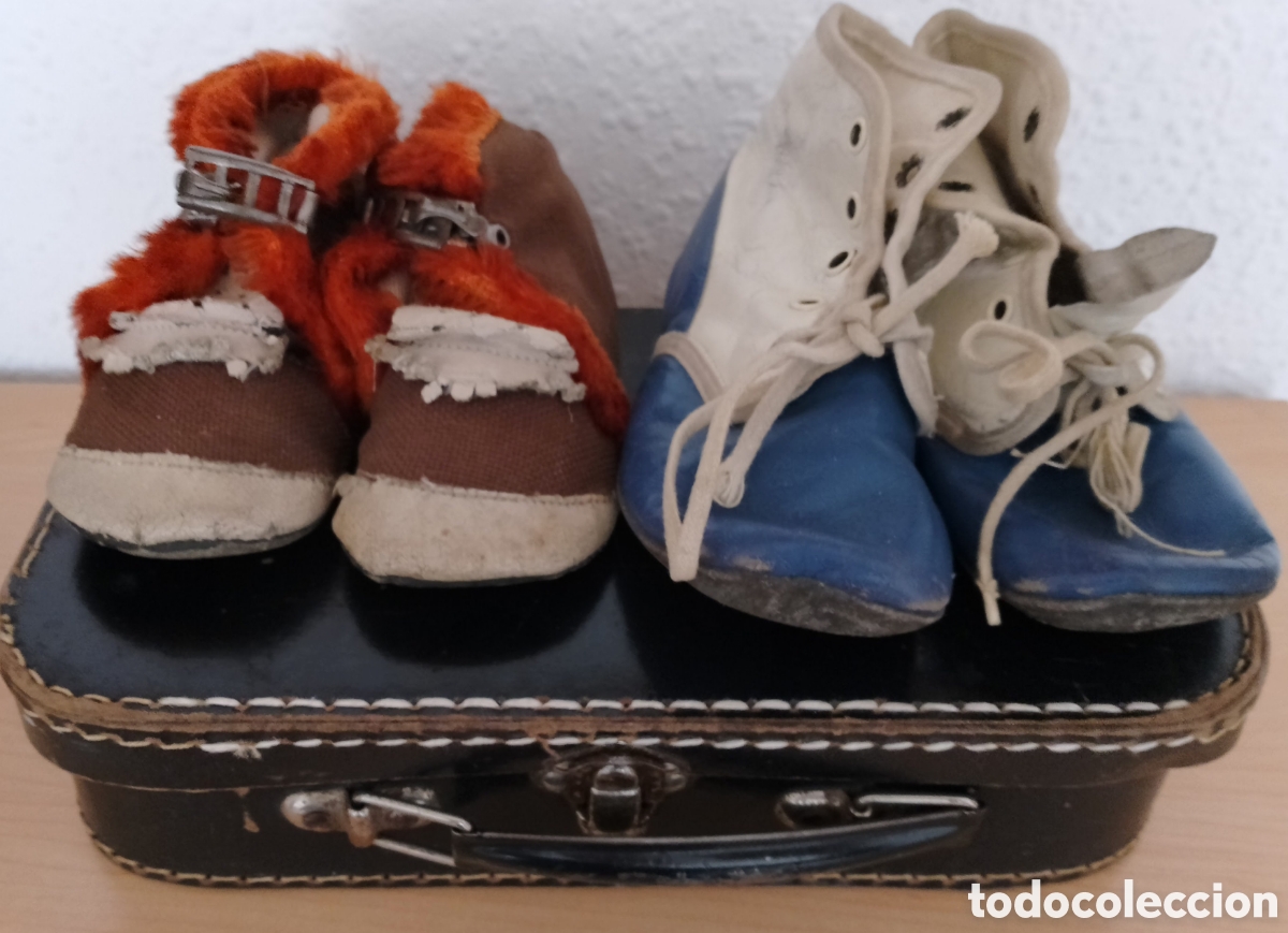 Antig&uuml;edades: Antiguos Zapatos de Bebe. - Foto 11